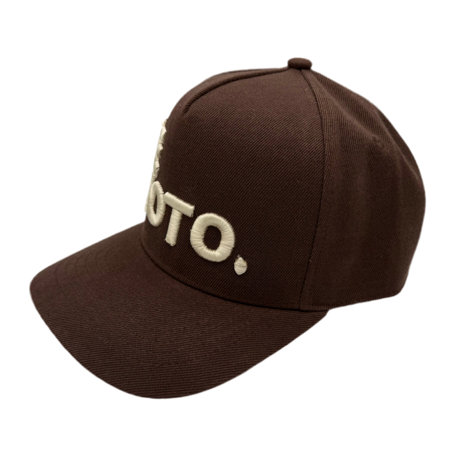 Le Moto x PPSC Trucker Hat in Brown/Cream