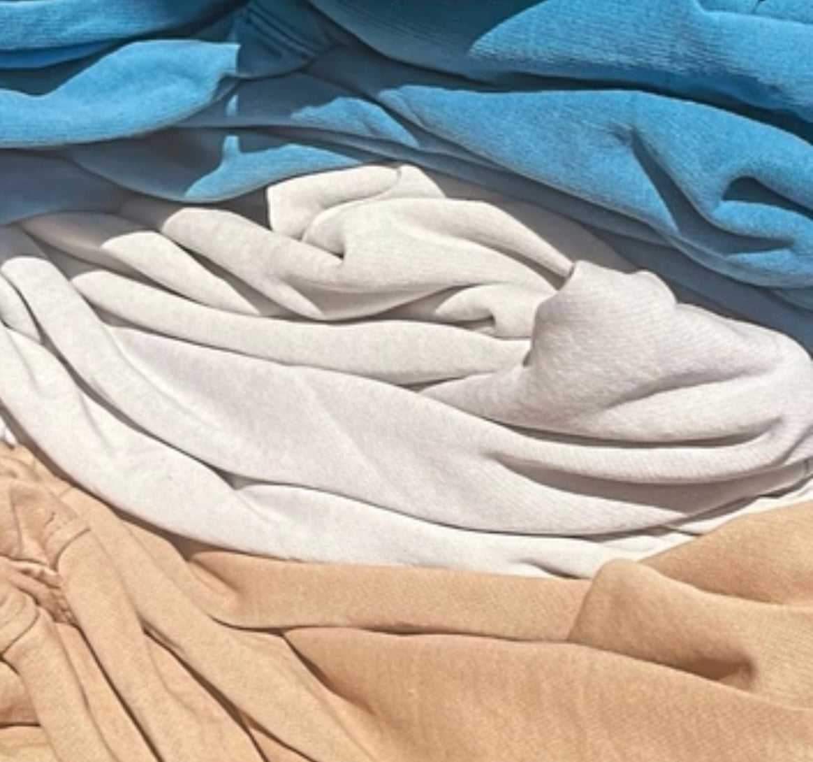 SERIOUS STUDIO HIGH FASHION HOODIE - LAKE BLUE