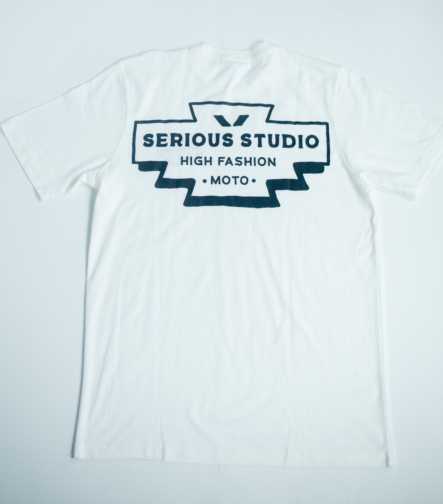 SERIOUS STUDIOS HIGH FASHION TEE - WHITE