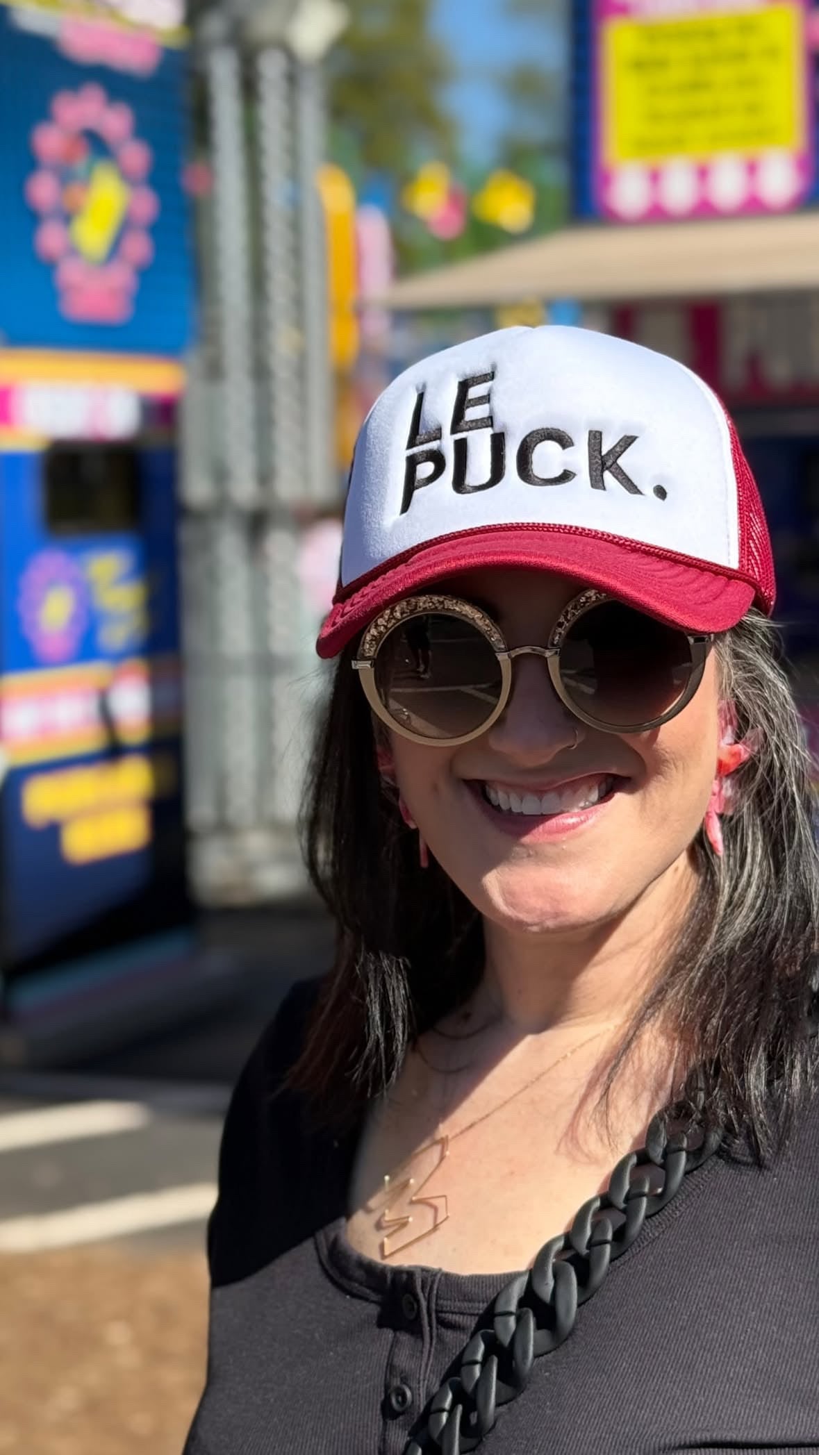LE PUCK Hockey Trucker Hat - Limited Edition